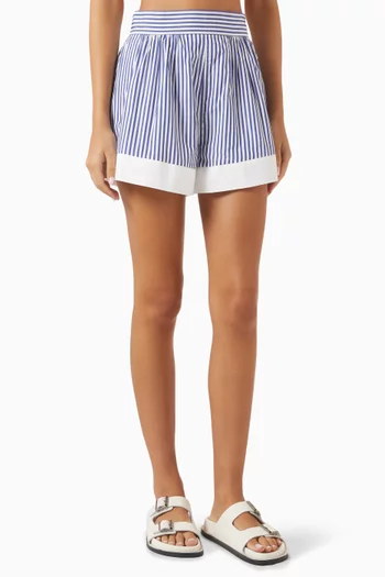 Lexington Striped Shorts in Cotton
