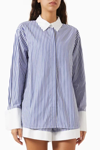 Lexington Striped Shirt in Cotton