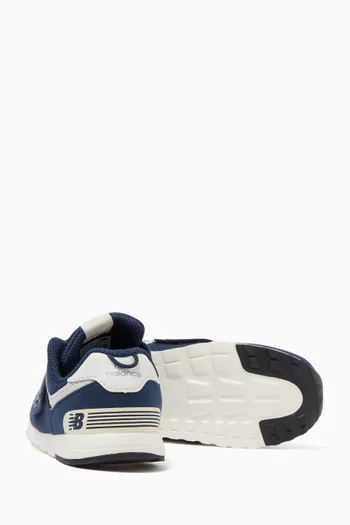 574 Hook & Loop Sneakers in Suede & Mesh
