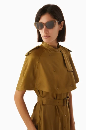 Cat-eye Sunglasses in Acetate
