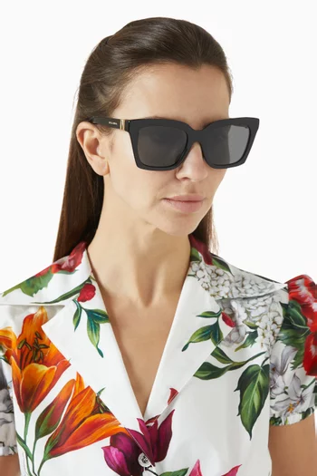 Square Sunglasses in Acetate