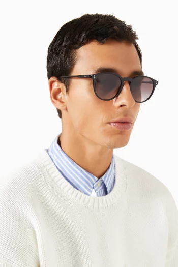 D-frame Sunglasses in Acetate