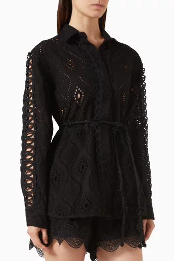 قميص اوريانا بفتحات