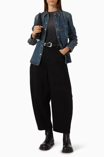 Logo Slim-fit T-shirt in Cotton