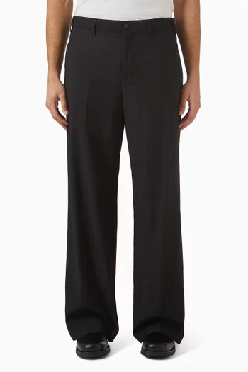 Sailor Drawstring Pants in Viscose-blend