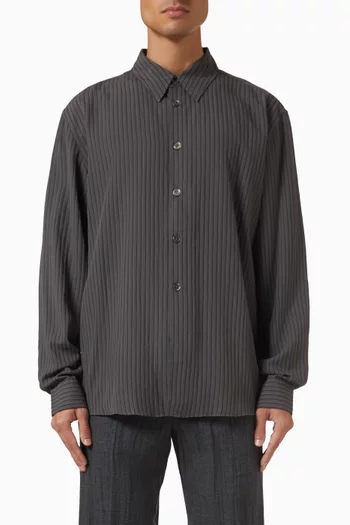 Beyond Shirt in Viscose-blend