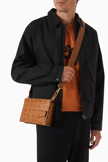Aren Crossbody Bag in Visetos