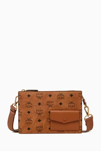 Aren Crossbody Bag in Visetos