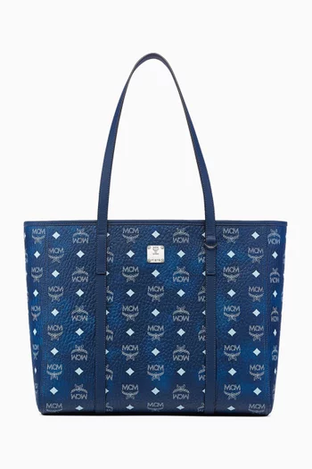 Medium Toni Shopper Bag in Visetos