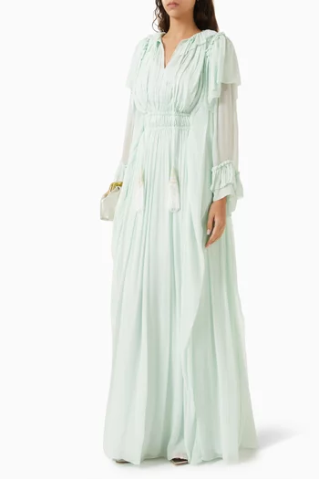 Ruffle Maxi Dress