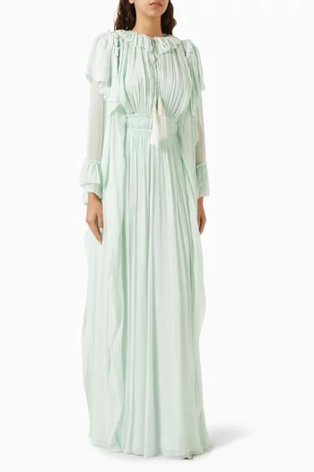 Ruffle Maxi Dress