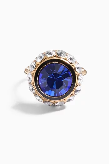 VLogo Signature Ring in Metal