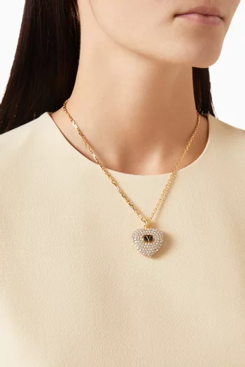 Coeur Royal Necklace in Metal