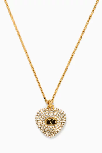 Coeur Royal Necklace in Metal