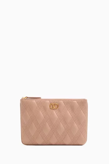 Quiltie 67 Pouch in Nappa Leather