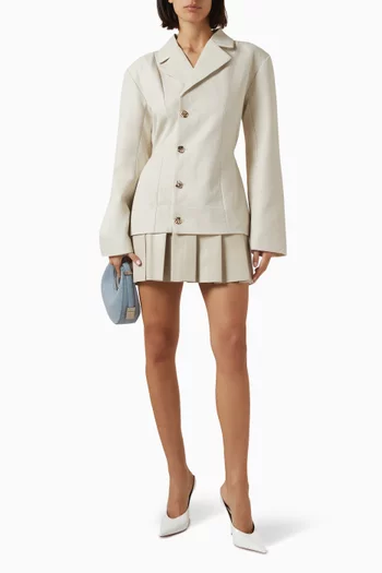 Nicole Double-layer Blazer Dress