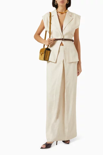 Regine A-line Maxi Skirt in Viscose Blend