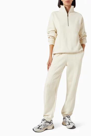 Hamilton Wren Half-zip Sweater in Organic Cotton
