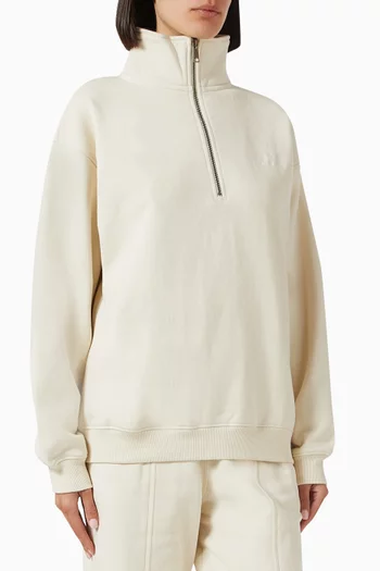 Hamilton Wren Half-zip Sweater in Organic Cotton