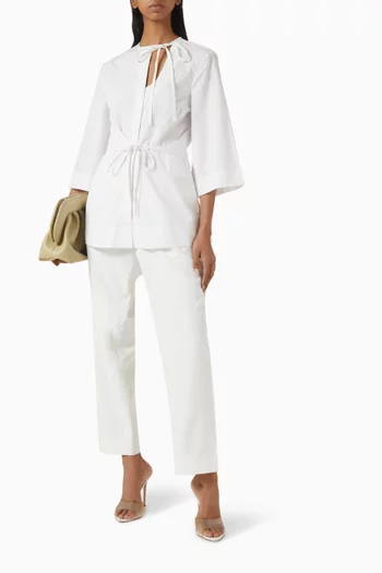 Darya Shirt in Cotton-poplin