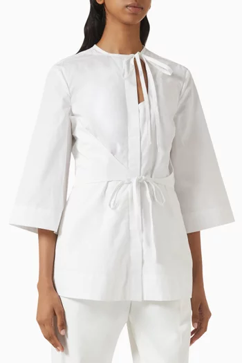 Darya Shirt in Cotton-poplin