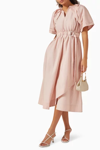 Tamara Dress in Cotton-poplin