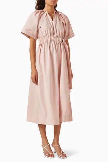 Tamara Dress in Cotton-poplin