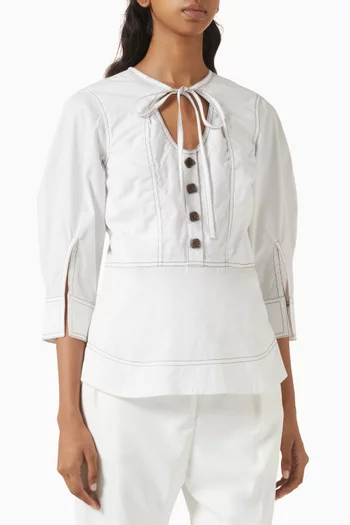 Raisa Shirt in Cotton-poplin