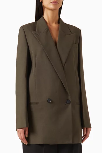 Shield Blazer in Wool-blend