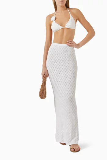 St Lucia Crochet Skirt in Lenzing™ EcoVero™ Blend