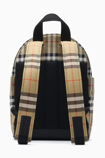 Check Print Backpack
