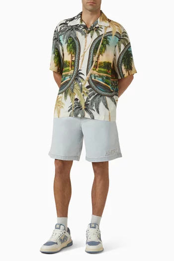 قميص بولينغ بارادايس فيسكوز