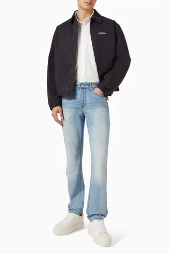 بنطال جينز بقصة ضيقة دينم