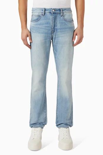 بنطال جينز بقصة ضيقة دينم