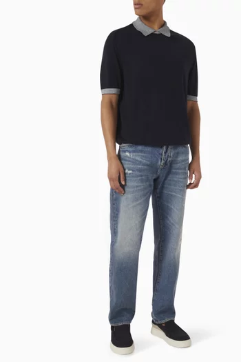 Marina Polo Shirt in Knit