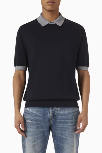 Marina Polo Shirt in Knit