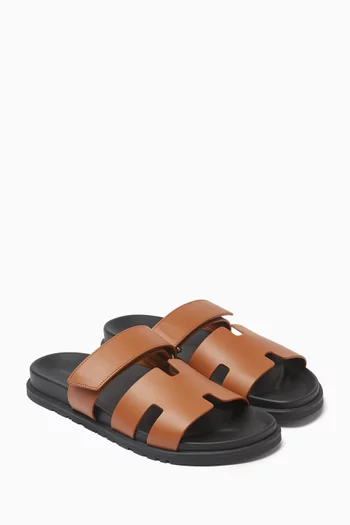 Unused Chypre Sandals in Calfskin, EU 42