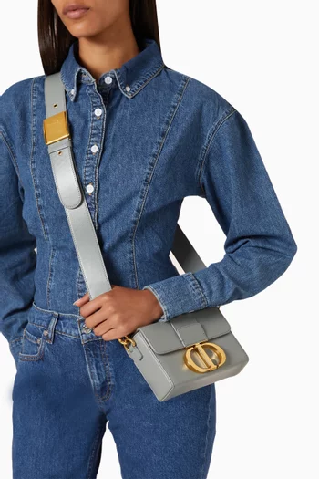 Montaigne 30 Box Bag in Canvas & Leather
