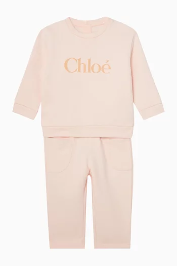 Logo Sweatpants in French Terry