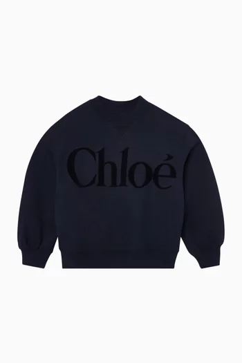 Logo Sweatshirt in French Terry