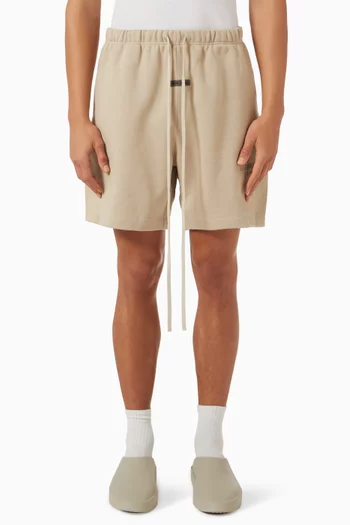 Soccer Shorts in Cotton-fleece