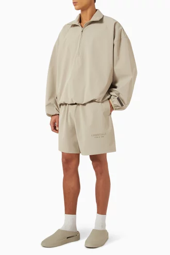 Sporty Soccer Shorts in Nylon
