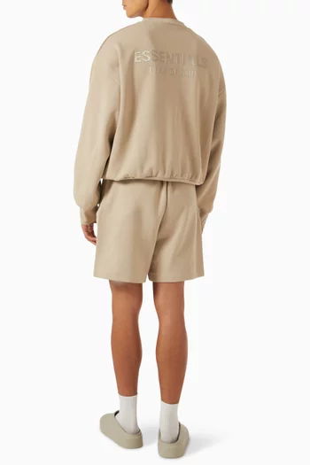 Classic-fit Logo Sweatshirt in Cotton-fleece