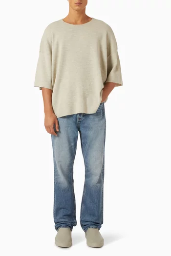 Oversized T-shirt in Merino Wool