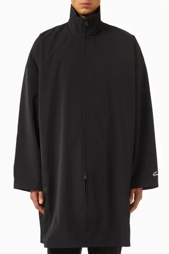Sporty High-neck Jacket in Nylon