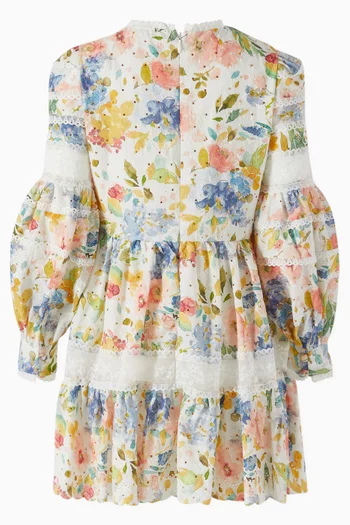 Embroidered Floral Dress