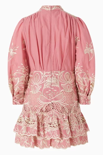Charm Embroidered Dress