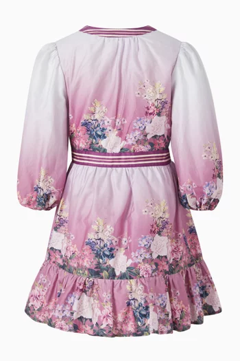 Mystique Floral-print Wrap Dress