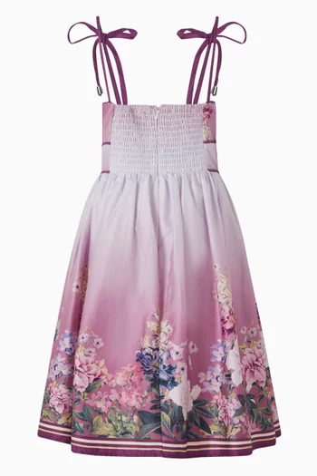 Mystique Floral-print Midi Dress