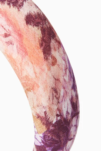 Anastasia Floral-print Headband